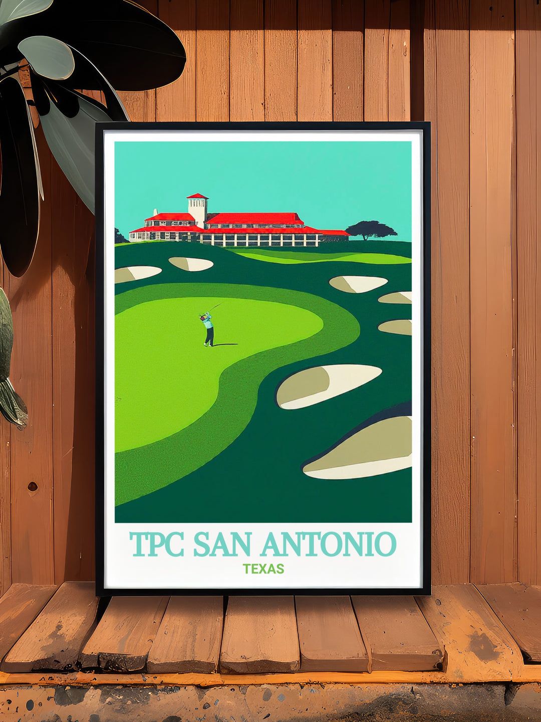 Beautiful TPC San Antonio Golf Wall Art is designed to enhance your living space with its contemporary style and vibrant imagery offering a perfect blend of outdoor beauty and indoor elegance for any golf enthusiast