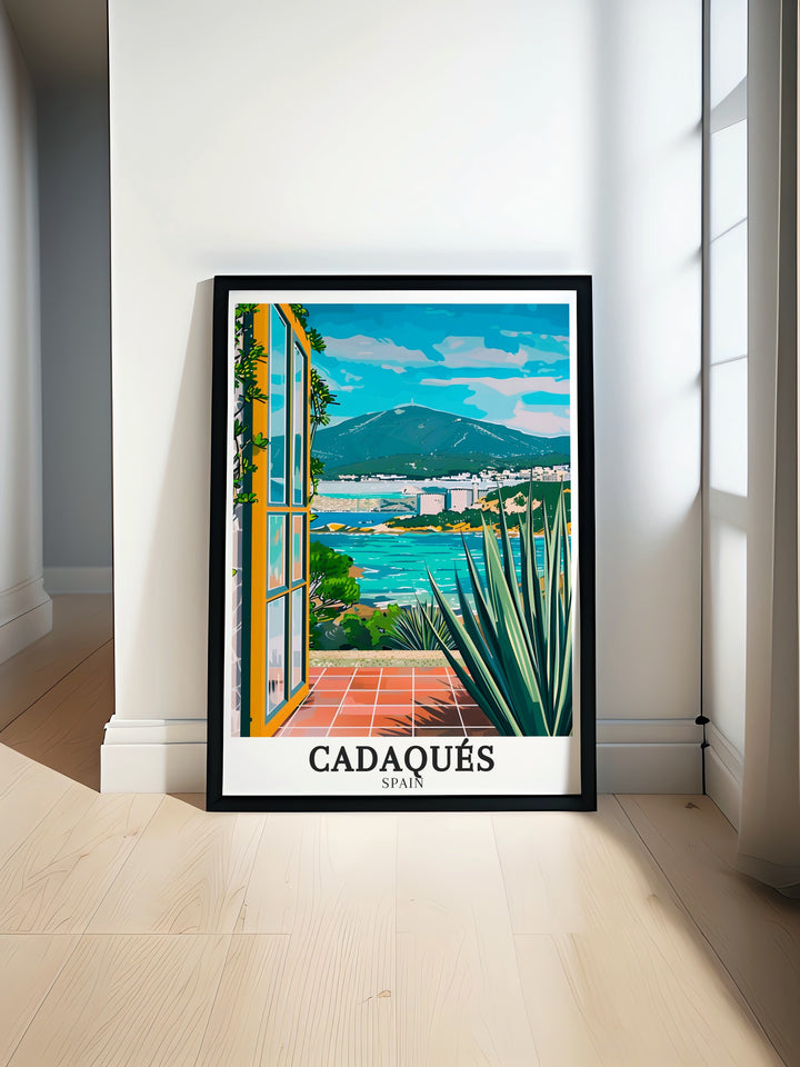 Pyrenees wall art features the breathtaking mountain landscapes of this iconic European range, making it perfect for those who enjoy hiking and outdoor adventures. This framed art adds a sense of majesty and inspiration to any space.