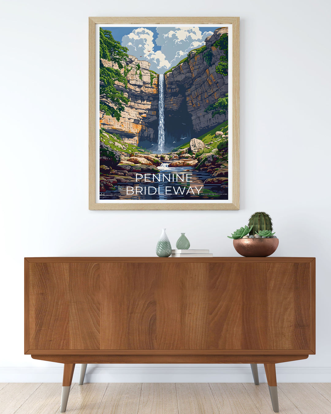 Add a piece of the Pennine Bridleway to your décor with Malham Cove stunning prints. These bucket list prints are perfect for hiking enthusiasts and nature lovers who wish to bring the wild beauty of the Pennines into their home. A must have for anyone who cherishes outdoor adventures