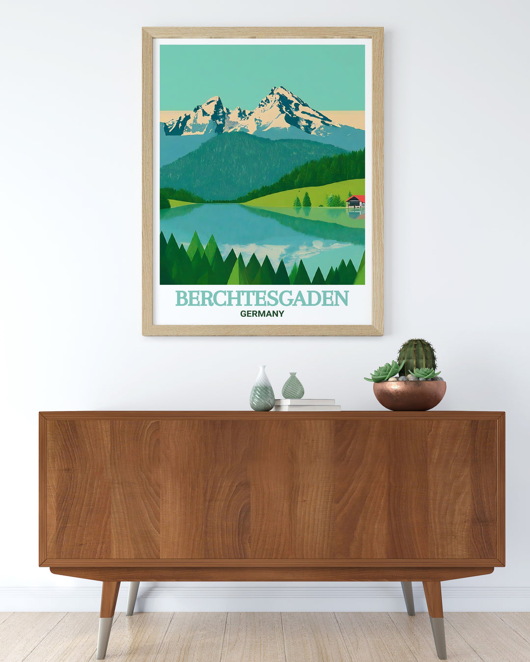 Berchtesgaden National Park elegant home decor pieces blend natural beauty and historical charm making them an ideal addition to any living room bedroom or office with their vibrant colors and intricate details