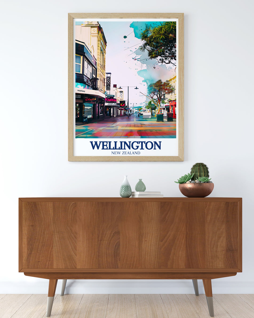 Wellington tram travel print showcases the beloved heritage of this iconic form of transportation. Perfect for lovers of travel art and vintage charm, this artwork offers a nostalgic look at one of the citys most recognizable symbols, making it a great addition to any space.