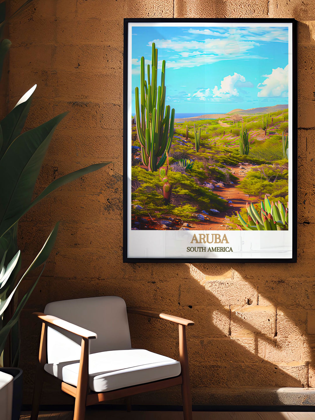 City print of Aruba featuring a detailed street map of Arikok National Park offering a unique and artistic perspective of the island perfect for those who appreciate detailed cartography and love to celebrate their memories through art