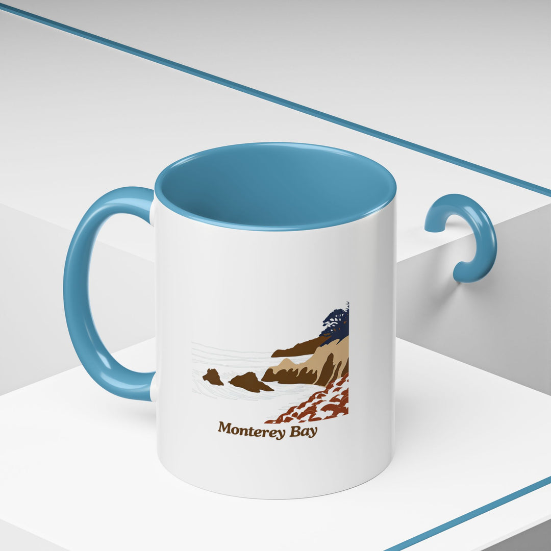 Bring the essence of Monterey Bay into your home with this stylish mug. Featuring artwork inspired by the bay’s vibrant charm, it is dishwasher-safe and perfect for hot beverages, making it a wonderful keepsake.