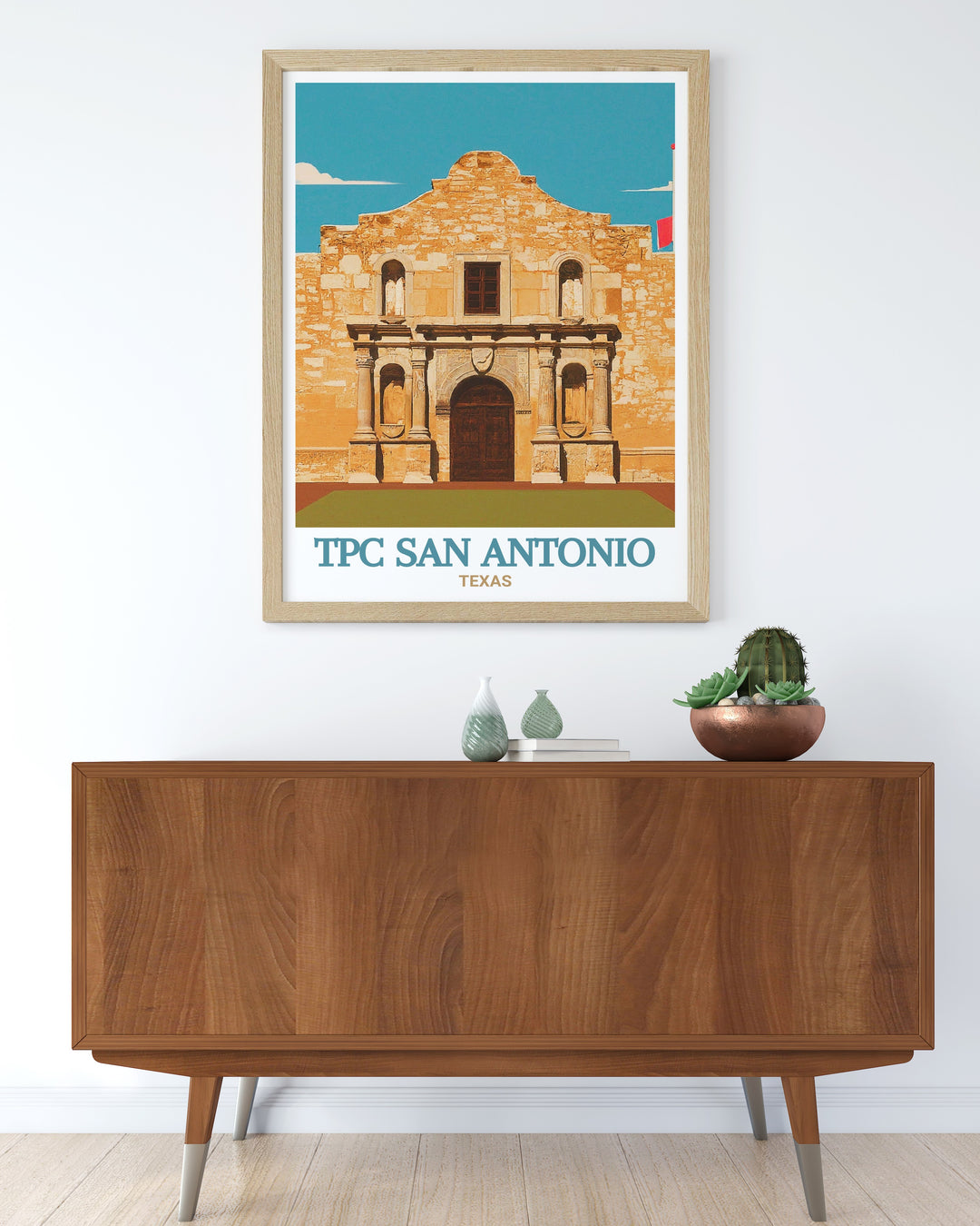 Stunning Golf Artwork featuring TPC San Antonio offers a vibrant addition to your living space while The Alamo Framed Prints provide a connection to Texas history creating a perfect blend of sport and history in your home or office decor