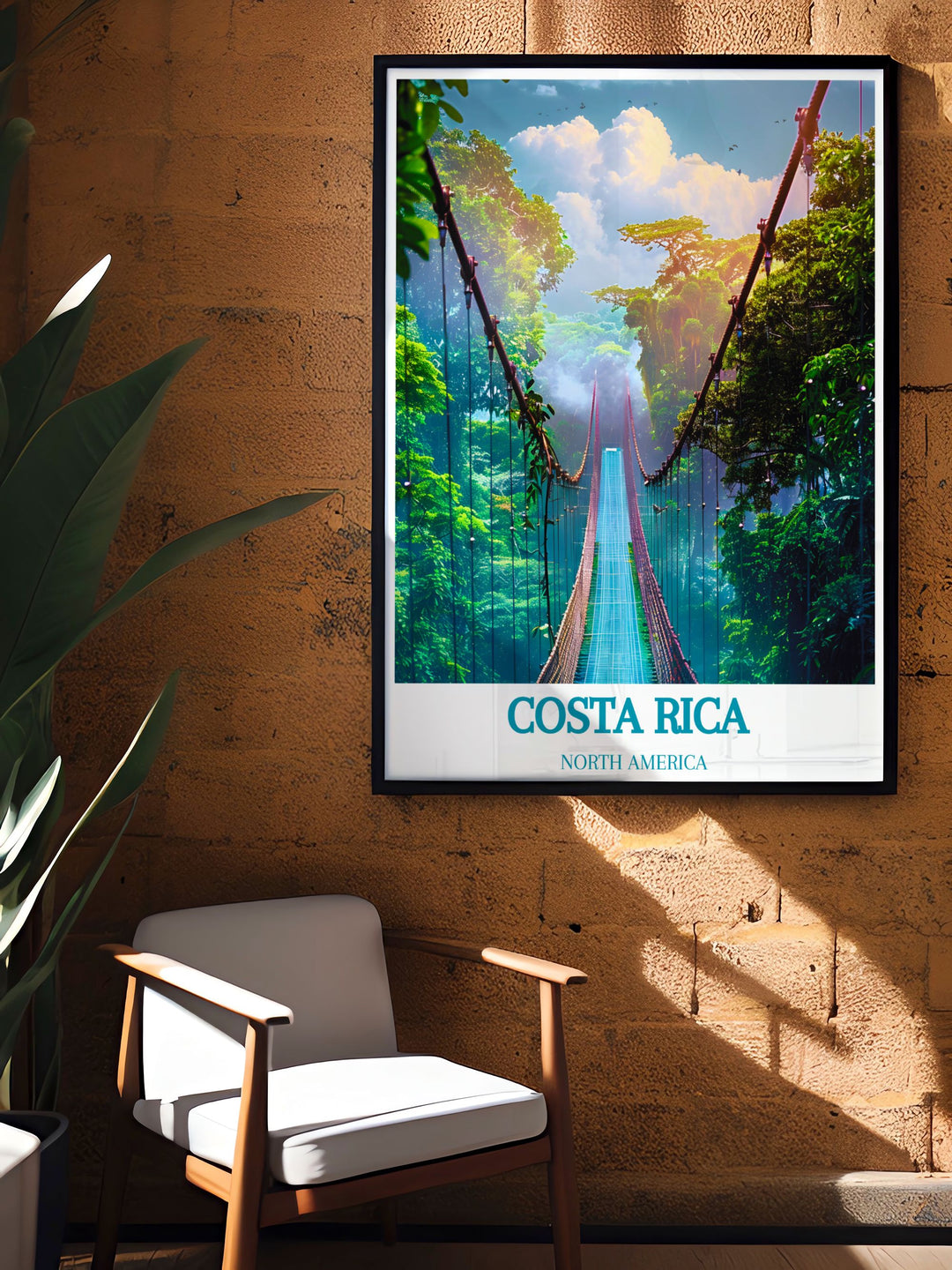 Experience the vibrant ecosystem of Costa Rica with a breathtaking art print of Monteverde Cloud Forest Reserve. This piece showcases the forests diverse wildlife and verdant trails, adding a touch of natural wonder to your living space.