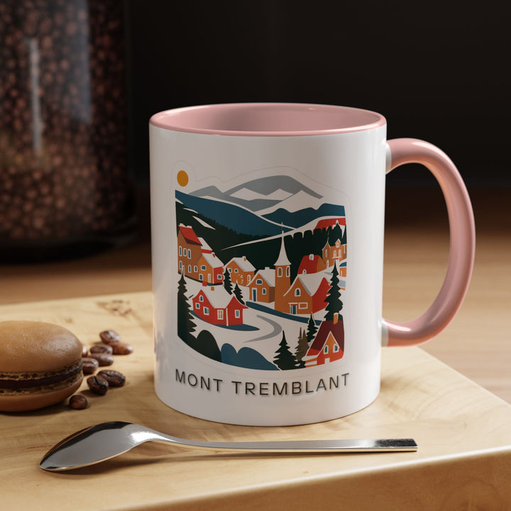 Add Mont Tremblant’s beauty to your daily routine with this ceramic mug. Featuring intricate designs inspired by the destination’s natural allure, it is dishwasher-safe and perfect for coffee or tea lovers. A thoughtful keepsake for travelers and admirers of Canada.