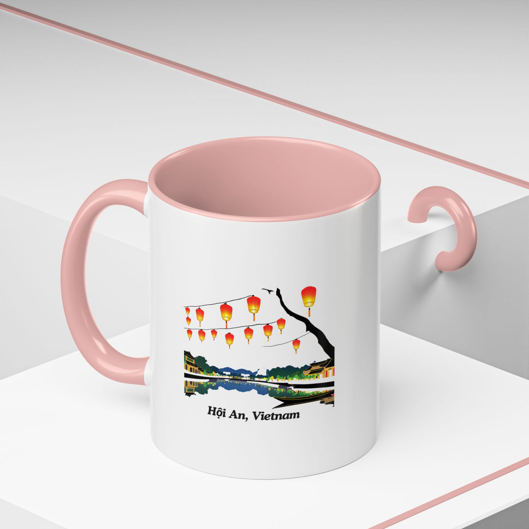 This Hoi An Vietnam mug highlights the city’s cultural elegance with vibrant designs. Dishwasher-safe and durable, it is perfect for hot drinks and makes a thoughtful gift or collector’s item for fans of Hoi An.