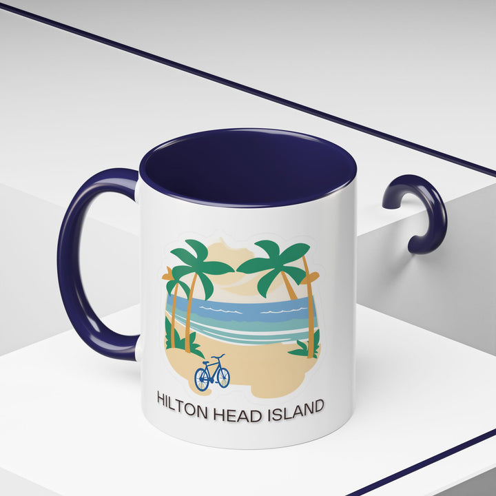 Enjoy Hilton Head’s beauty every day with this ceramic mug featuring stunning designs inspired by the island. Dishwasher-safe and practical, it is perfect for coffee or tea lovers and makes a meaningful gift.