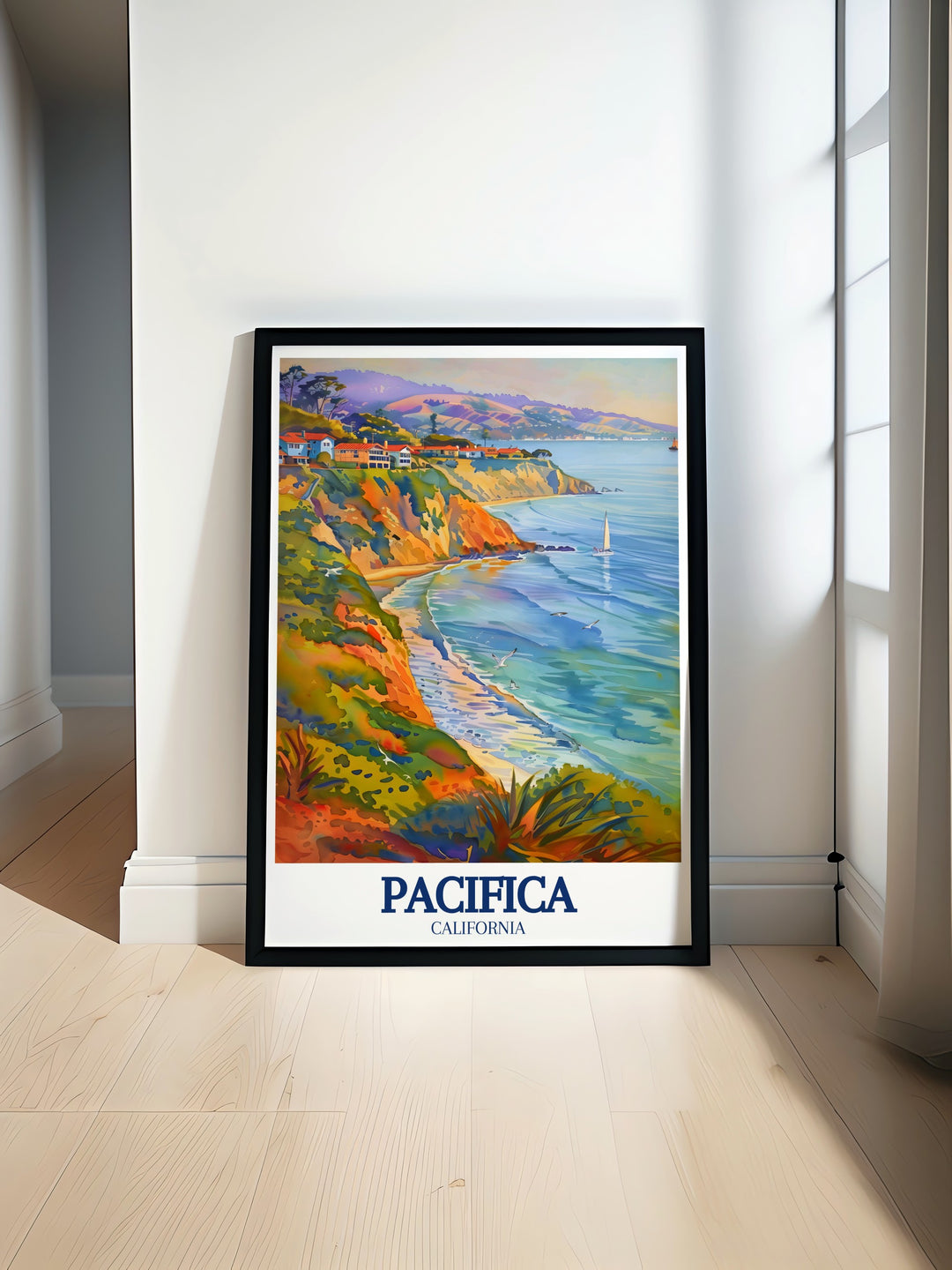 Explore stunning San Mateo County and Pacific State Beach prints ideal for adding a touch of California art to your home decor perfect for living rooms