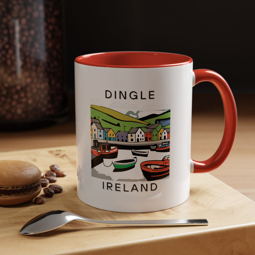 Capture the charm of Dingle with this beautifully crafted Ireland mug. Featuring iconic landscapes, this mug is perfect for coffee or tea lovers and serves as a wonderful keepsake for travelers or those who appreciate Ireland’s beauty.