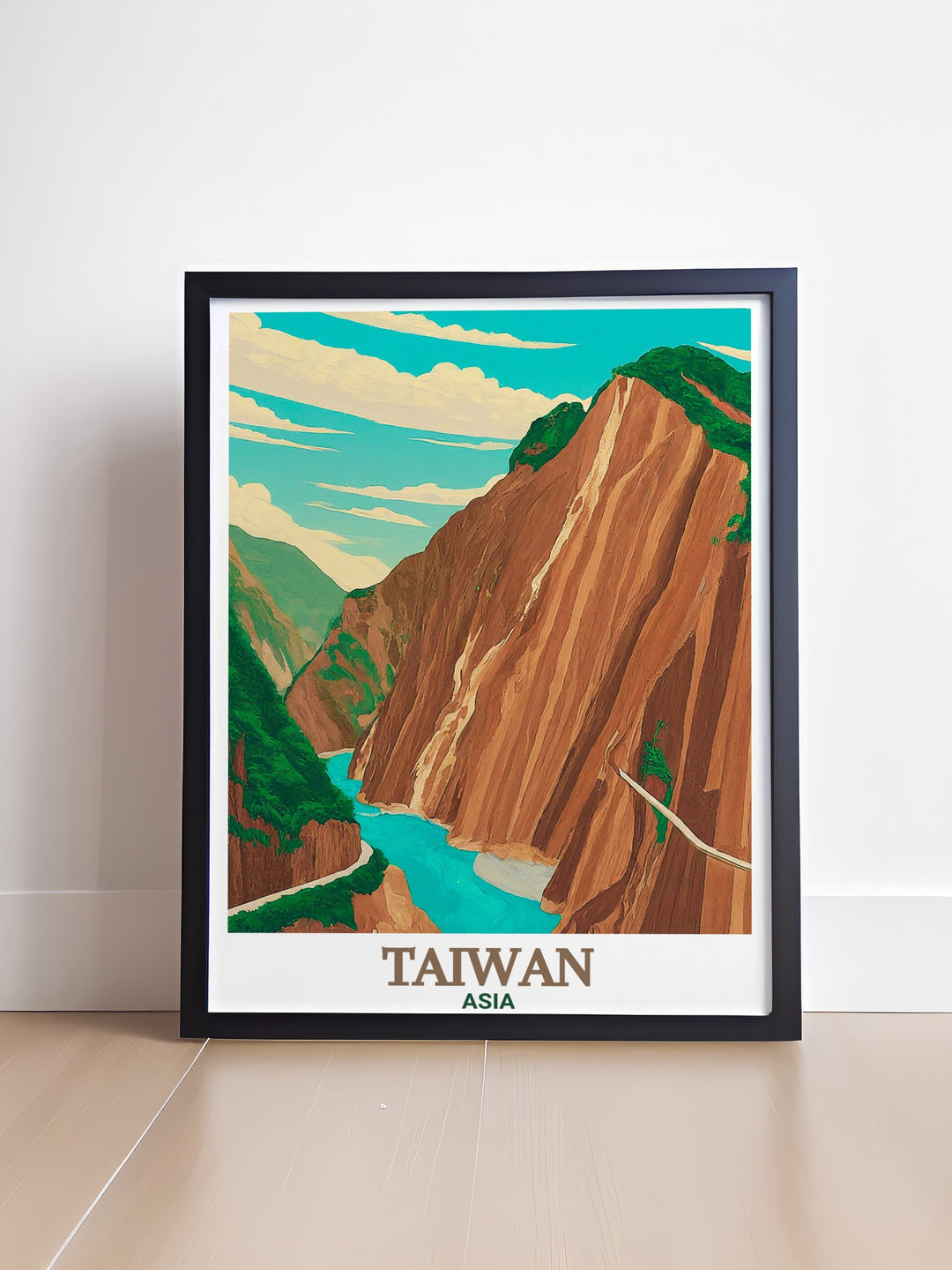 Vibrant Taipei posters featuring dynamic cityscapes and cultural landmarks perfect for anyone who loves the bustling city life and modern home decor with striking designs and bold colors