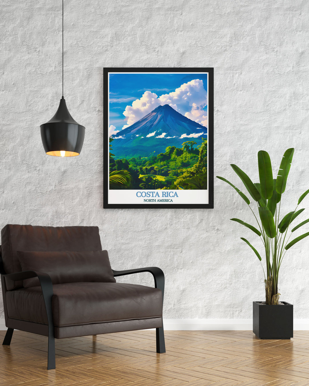 Celebrate the natural splendor of Costa Rica with a fine art print of Arenal Volcano. This artwork reflects the majestic charm and vibrant ecosystem of the volcano, making it a captivating focal point for any decor.