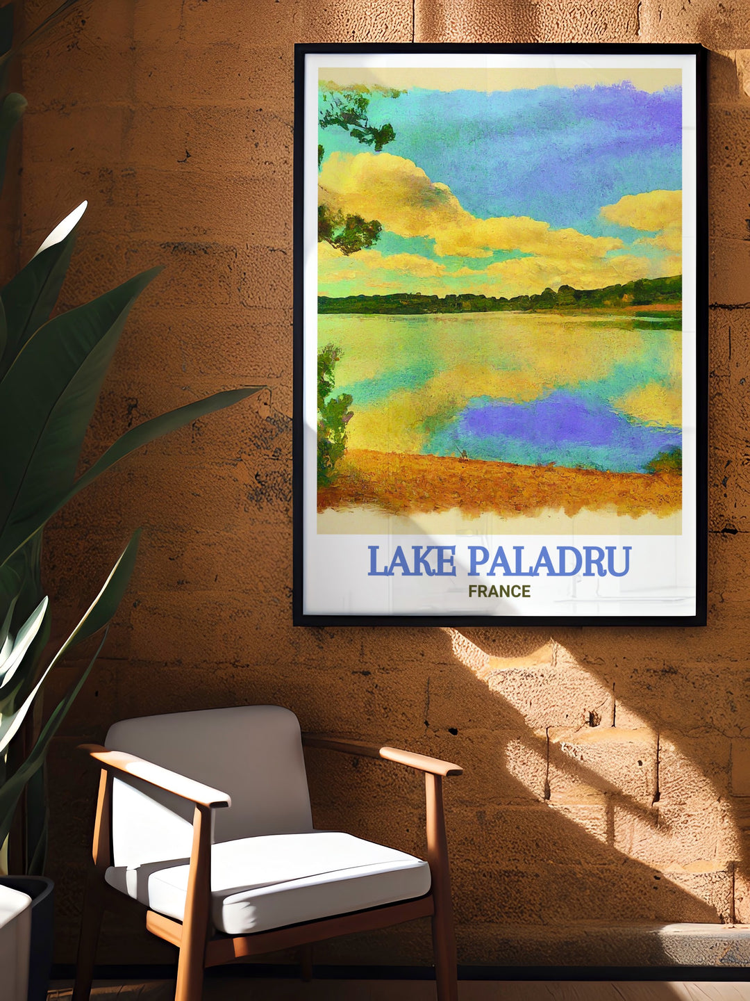 Experience the peacefulness of Paladru Beach with this detailed art print, showcasing the soft sands and gentle waves of this hidden French gem. The artwork is ideal for bringing a sense of serenity and natural beauty into your living space.