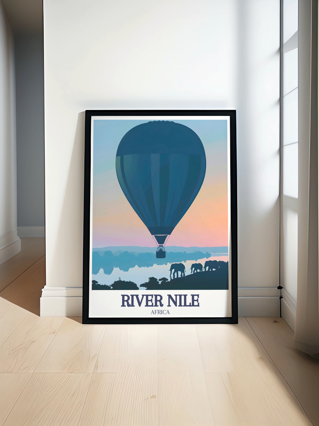 Capture the origin of the River Nile with this White Nile and River Nile Poster. From the source at Lake Victoria in Jinja to the grand landscapes of Egypt, this detailed art piece brings together the beauty of nature and ancient history, making it a must have for any travel inspired collection.