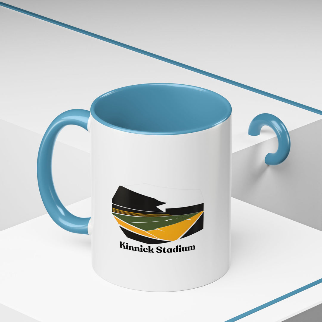 Bring the spirit of Kinnick Stadium into your home with this stylish mug. Featuring artwork inspired by the stadium’s charm, it is dishwasher-safe and perfect for hot beverages, making it a great keepsake.