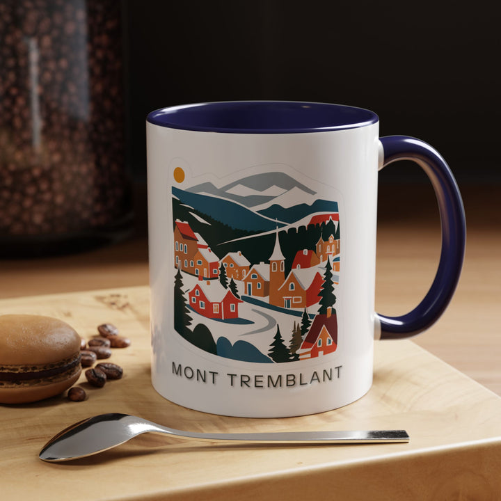 Celebrate the majesty of Mont Tremblant with this stylish mug. Its detailed artwork inspired by Canada’s breathtaking mountain landscapes makes it a standout addition to any collection. Dishwasher-safe and durable, it is perfect for gifting or personal use.