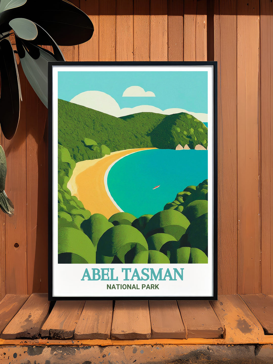 Discover the serene landscapes of Abel Tasman Coast Track with this beautiful Nelson Lakes Poster showcasing the unique charm of New Zealands natural beauty an excellent addition to your collection of bucket list prints