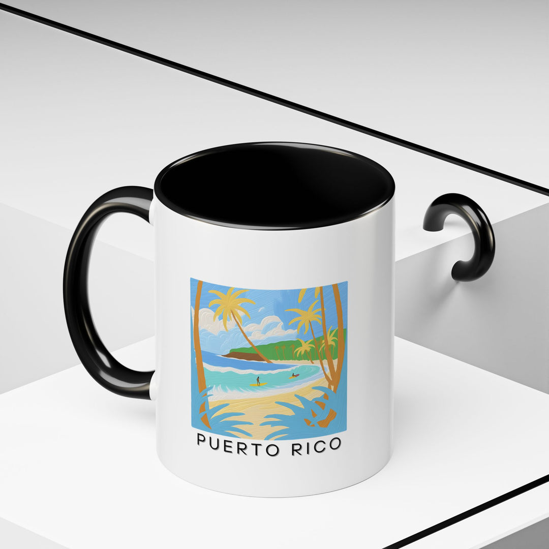 This Puerto Rico mug features stunning artwork inspired by the island’s famous landmarks and culture. Ideal for everyday use, it’s dishwasher and microwave safe, making it both practical and artistic.