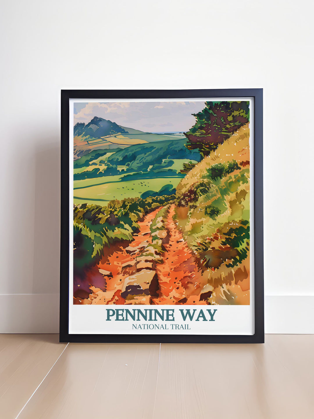 Bucket List Prints featuring the scenic trails and natural wonders of the Pennines ideal for travelers and hikers who dream of exploring the Pennine Way and North Pennines