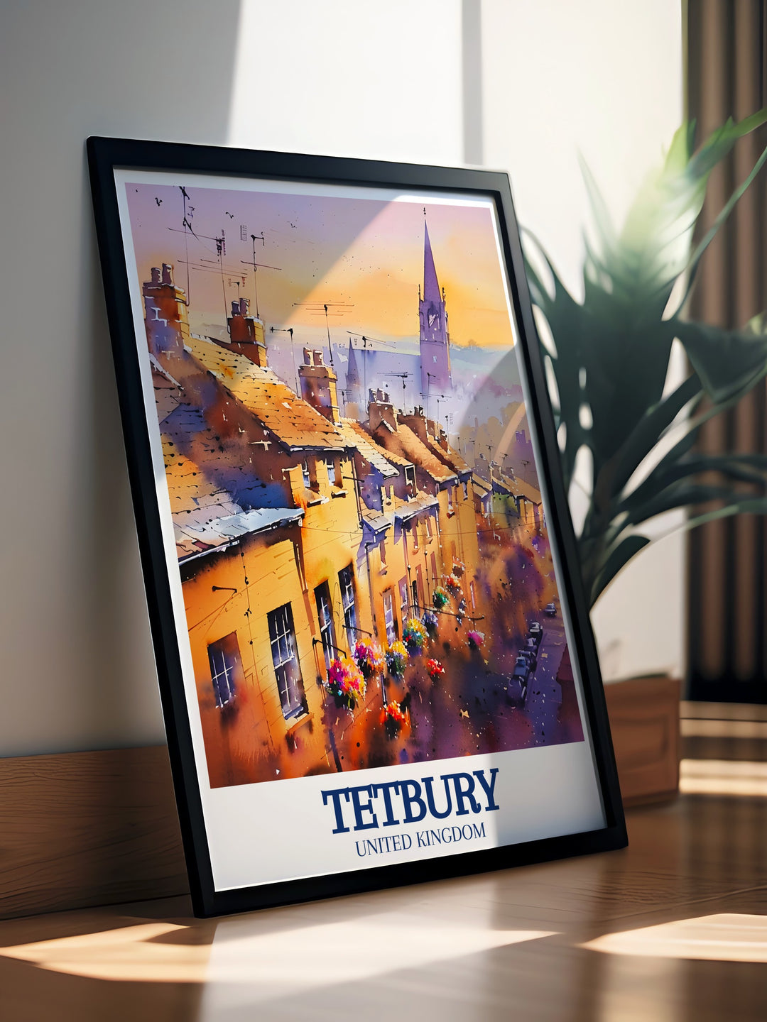 Celebrate the elegance of Tetbury with our canvas art, featuring Tetbury Church and the idyllic Cotswold village. This piece beautifully captures the villages history and architectural beauty, making it an ideal choice for home decor or a thoughtful gift for lovers of the English countryside.