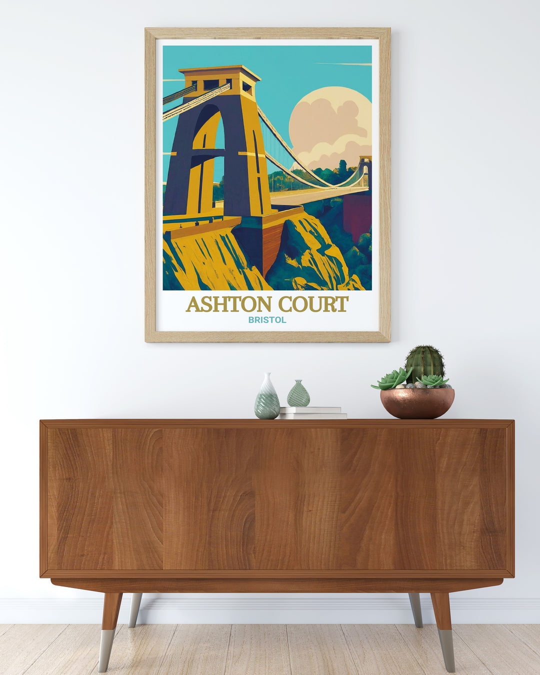 Cycling Wall Art featuring Ashton Court MTB and The Clifton Suspension Bridge captures the spirit of adventure and the timeless beauty of Bristol. Perfect for creating a unique and inspiring atmosphere in any room.