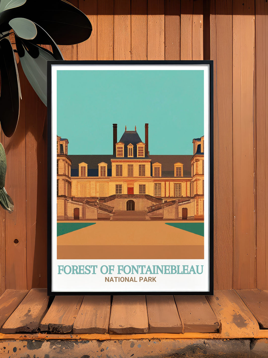 Celebrate the grandeur of the Château de Fontainebleau with this travel print. Featuring the historic architecture and stunning gardens of this French royal residence, this artwork is a perfect homage to French history and culture. Add this regal piece to your home to bring a touch of royal elegance to your wall decor.