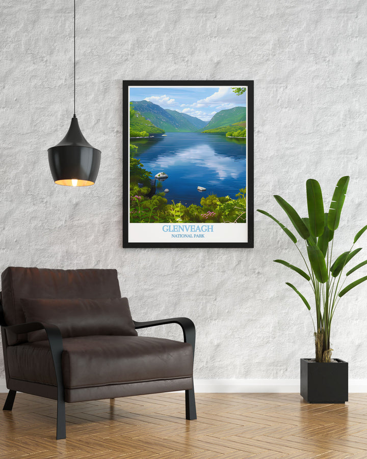 Canvas art featuring Glenveagh National Park, capturing the expansive beauty and serene atmosphere of this Irish gem, a great addition for those who appreciate Irelands natural heritage.