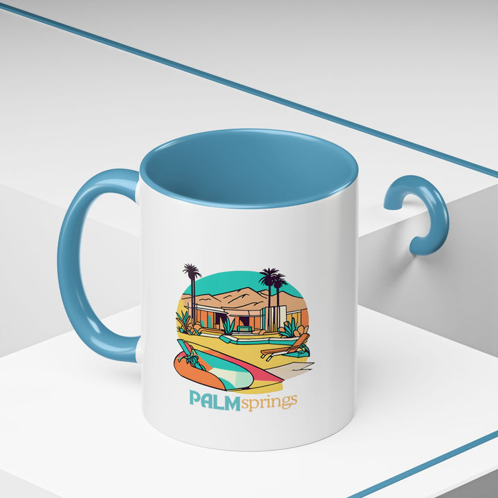 This Palm Springs mug highlights the beauty and tradition of one of California’s most renowned desert cities. Crafted from durable ceramic, it is dishwasher safe and makes a thoughtful gift for travel enthusiasts and cultural admirers.