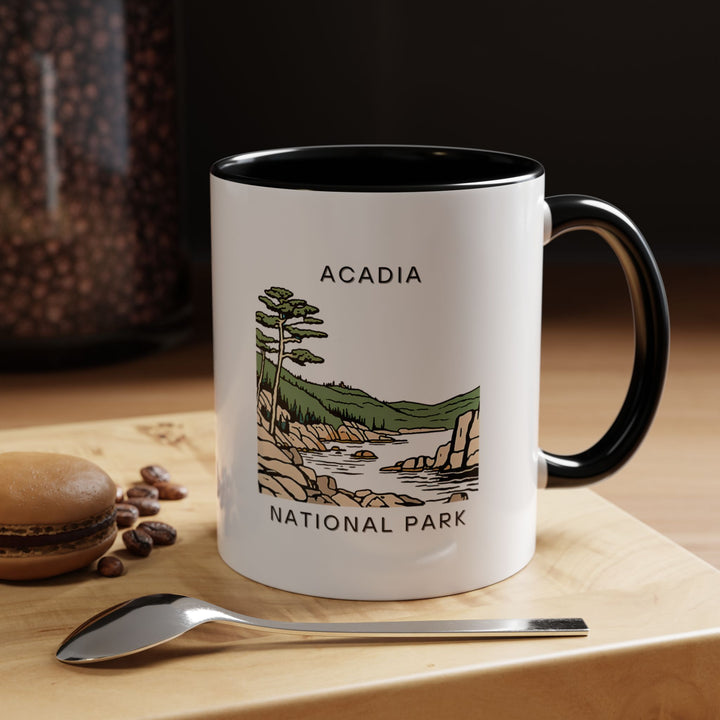 Enjoy your morning coffee or evening tea with this Acadia National Park mug featuring stunning designs. Dishwasher-safe and durable, it makes a perfect gift for travelers or a treasured keepsake for fans of Acadia’s beauty.