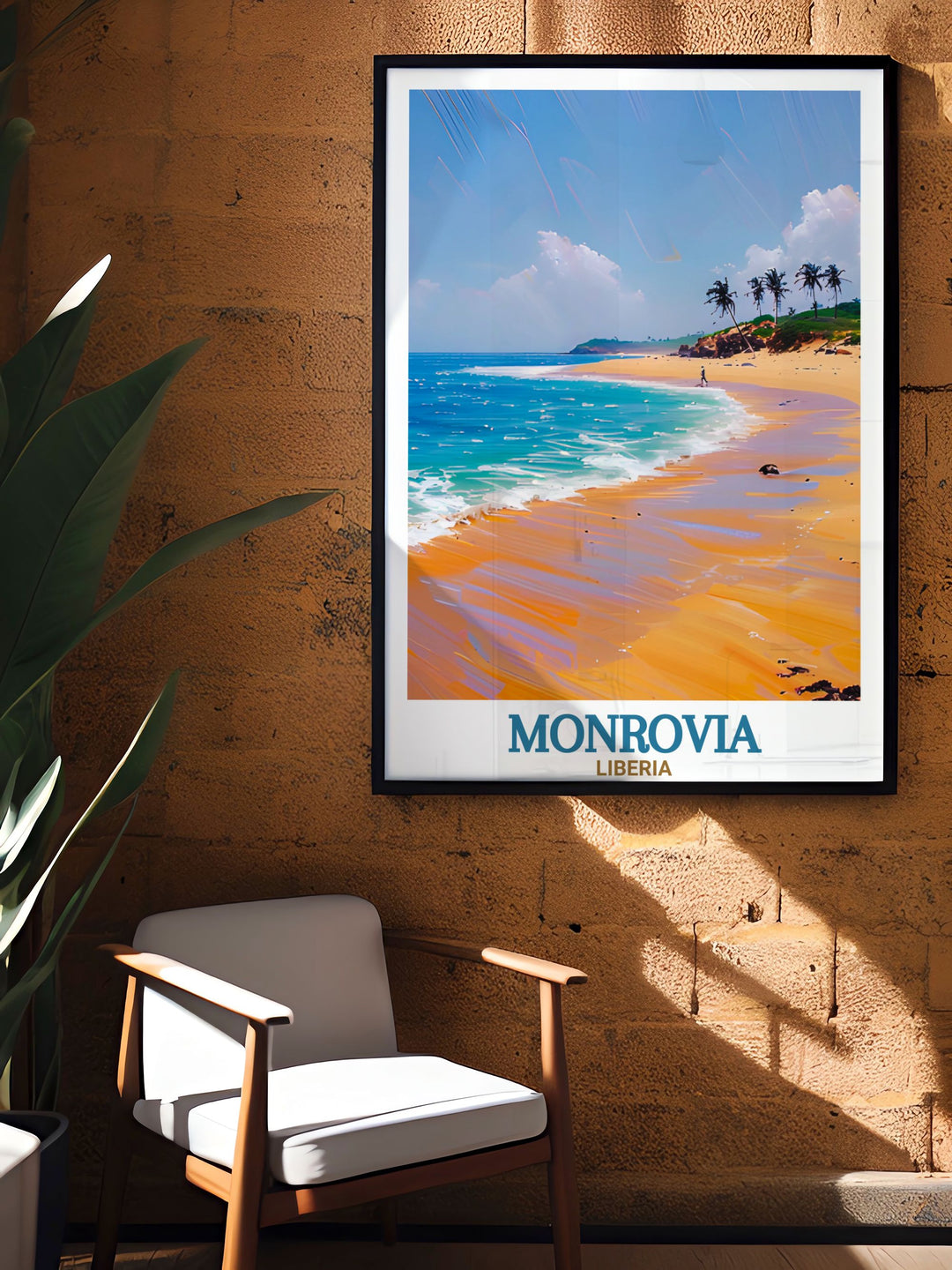 ELWA Beach perfect wall decor with beautiful images of sandy shores and tranquil waves ideal for enhancing any room with a sense of relaxation and beachside elegance