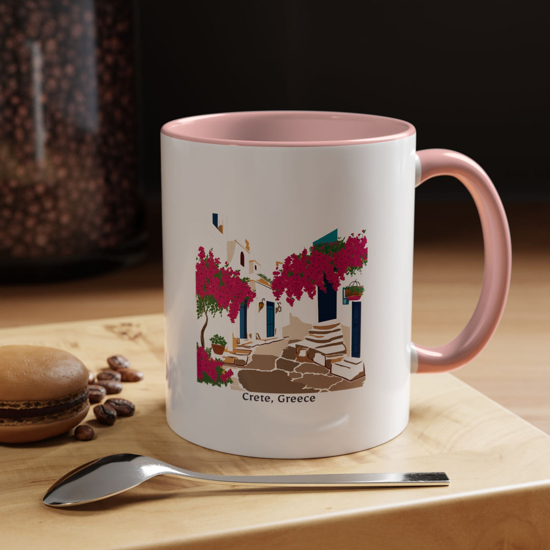 This Crete Greece mug brings the island’s vibrant landscapes to your home. Perfect for your morning coffee or tea, it features stunning artwork of Crete’s coastline and is both durable and dishwasher safe. A beautiful gift for Greece enthusiasts.