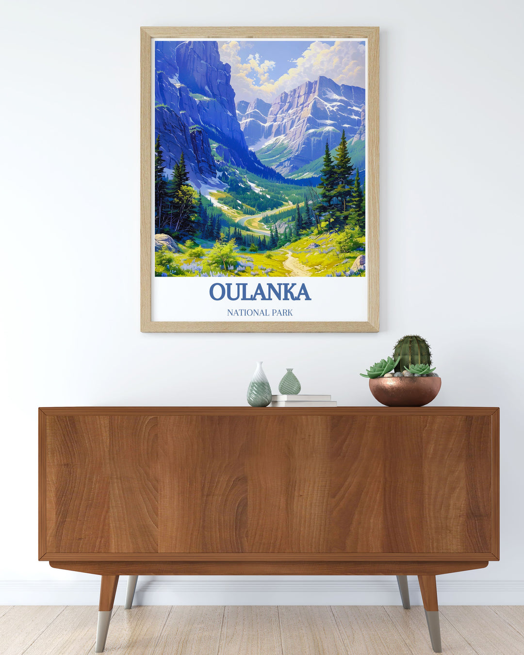 National Park Print of Oulanka Canyon designed to transport viewers to the heart of Oulanka National Park capturing the essence of Finland natural beauty making it an ideal addition to any wall art collection
