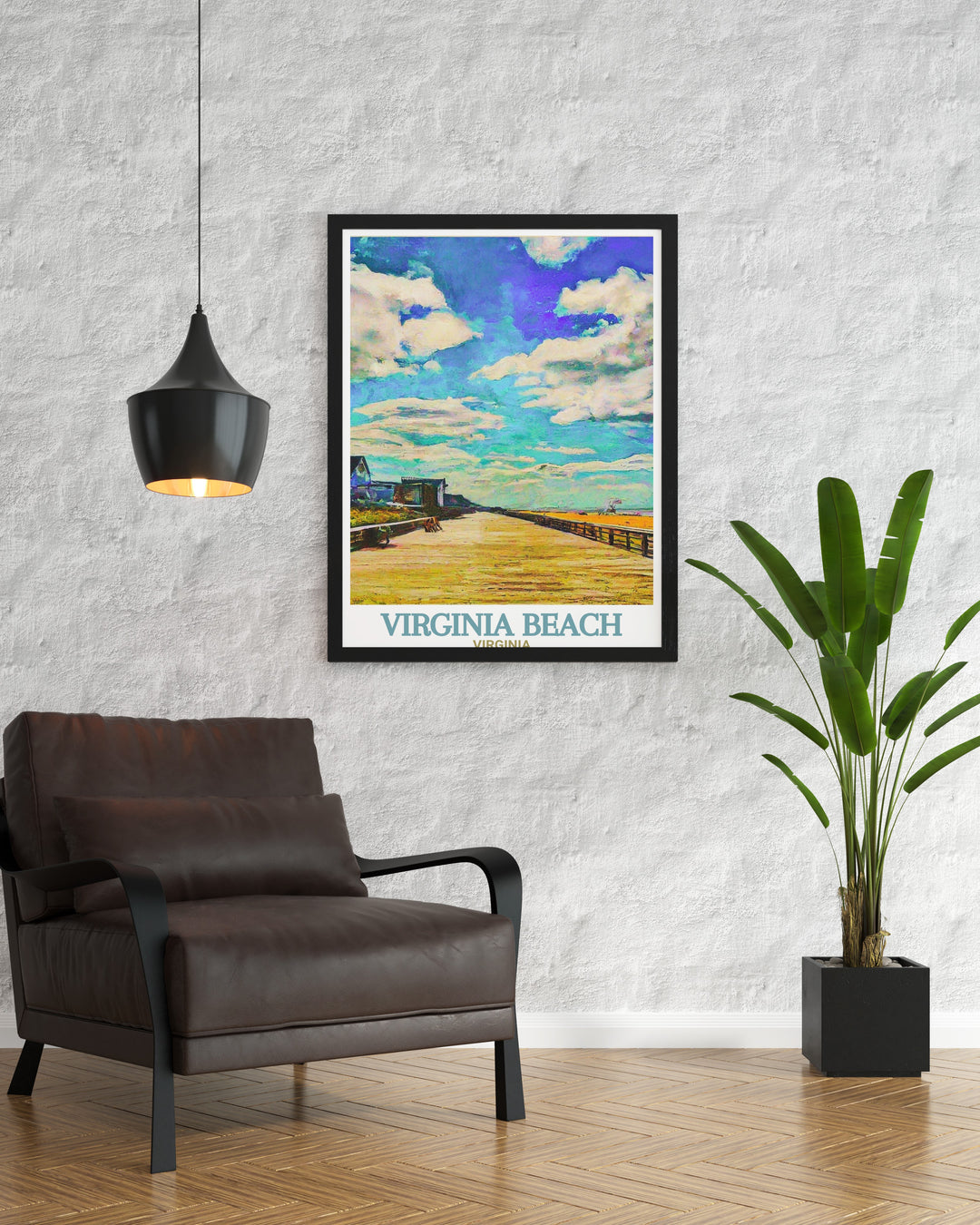 Beautiful Virginia Beach photo print featuring Virginia Beach Boardwalk in vivid colors perfect for elevating home decor and making a meaningful gift for friends and family ideal for any occasion including anniversaries birthdays and Christmas