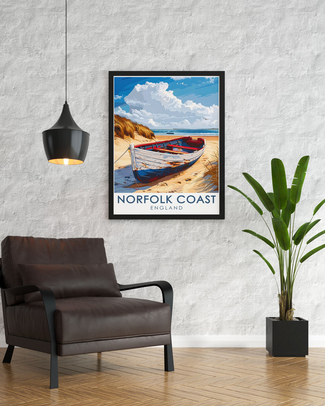 Norfolk Coast Art print showcasing the natural beauty of Blakeney Point ideal for enhancing any room with a touch of coastal charm and sophisticated decor