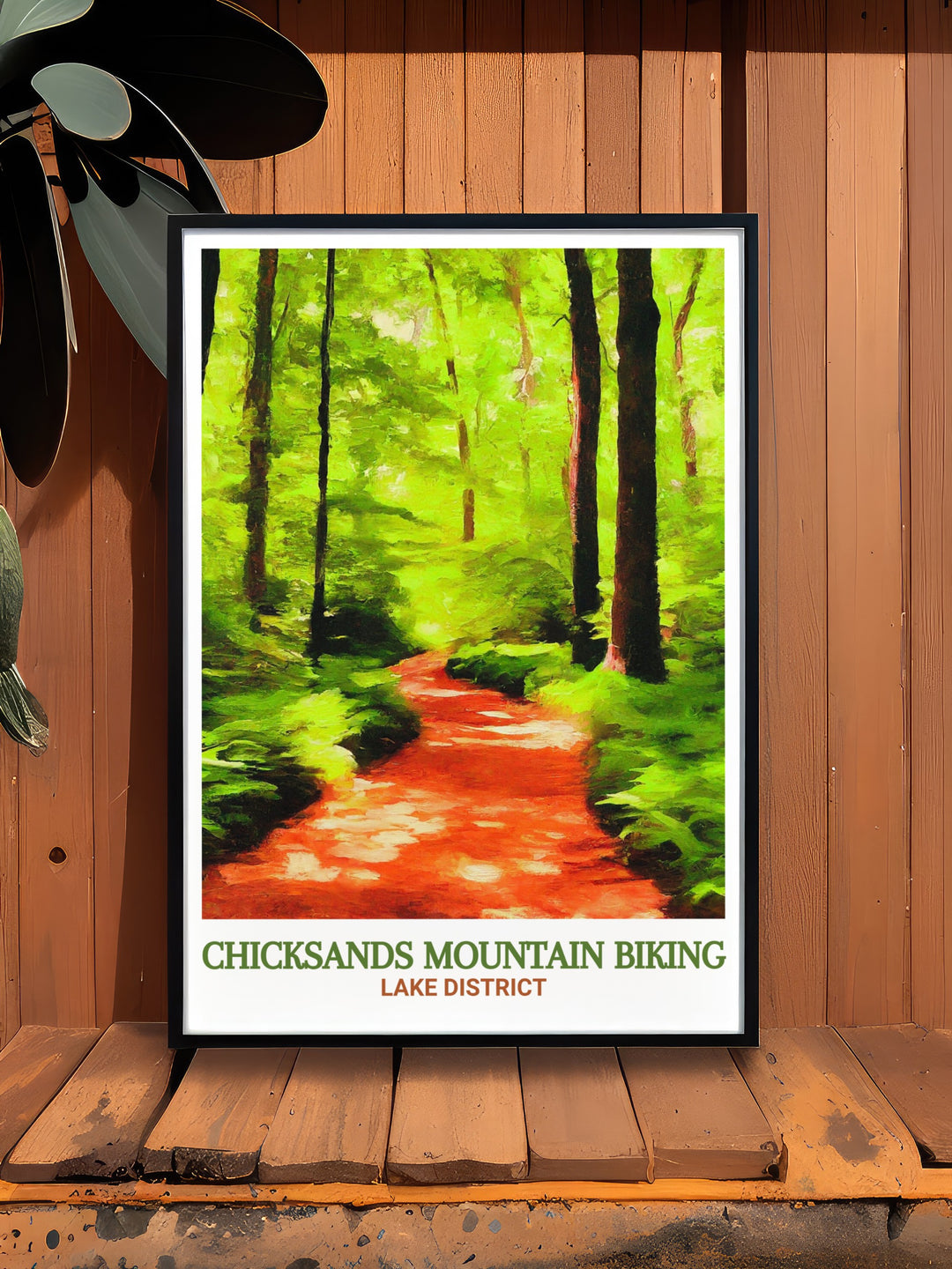 Experience the thrill of Chicksands MTB with this unique poster, designed to capture the technical routes and heart pounding jumps that make this trail system a favorite among mountain bikers. Perfect for cyclists looking for wall art that speaks to their passion.