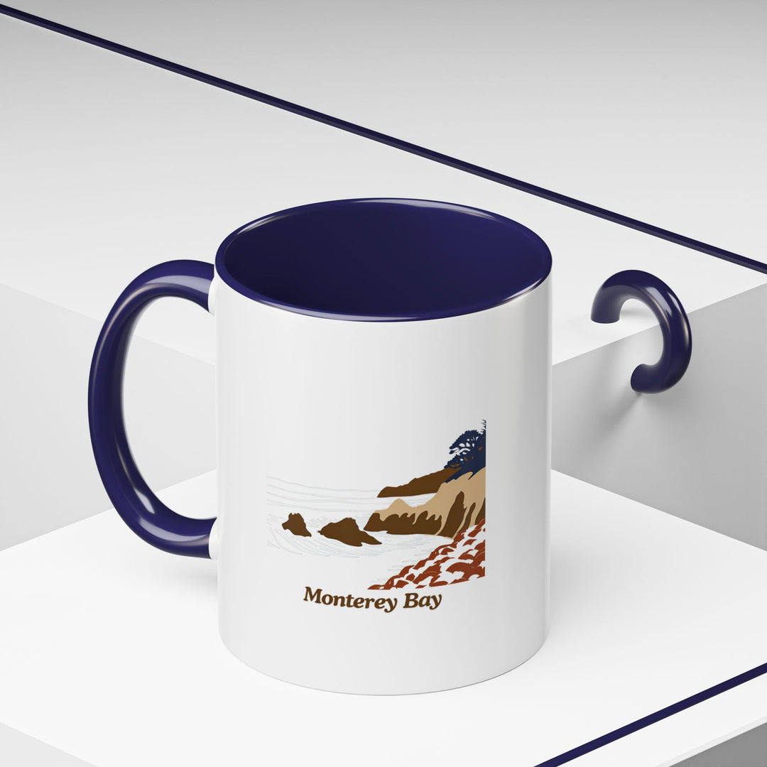 The Monterey Bay mug celebrates the region’s serene landscapes with intricate artwork. Durable and dishwasher-safe, it is perfect for daily use or as a thoughtful gift for fans of California’s Monterey Bay.