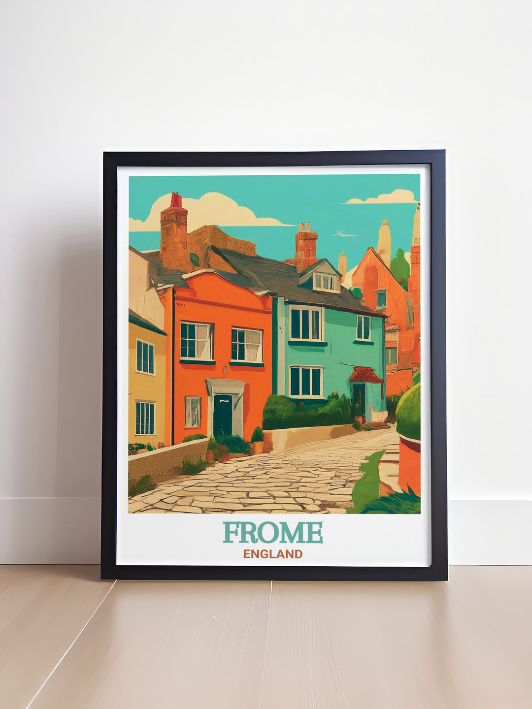 Catherine Hill canvas art brings to life the vibrant and independent spirit of Frome, showcasing the beauty of its winding streets and unique boutiques. Ideal for adding a splash of color and character to any room, this canvas is a great gift for art and travel enthusiasts.