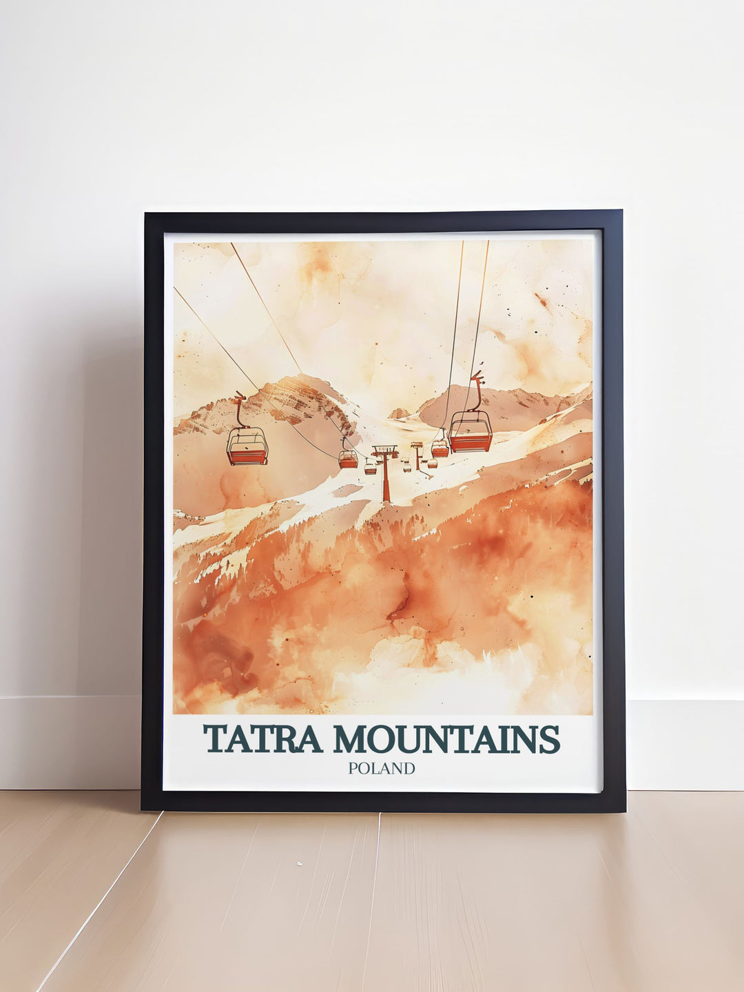 Kasprowy Wierch and Giewont Mountain Wall Art featuring vibrant prints of the Tatra Mountains offering a stunning visual representation of the highland landscape to elevate your interior decor