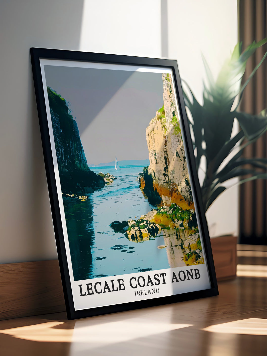 Lecale Coast AONB art collection. Highlighting the stunning views of Lecale Coast AONB, Lecale Way, and Lecale Peninsula, this art collection is perfect for adding elegance and tranquility to your home decor. Ideal for art collectors and nature lovers.