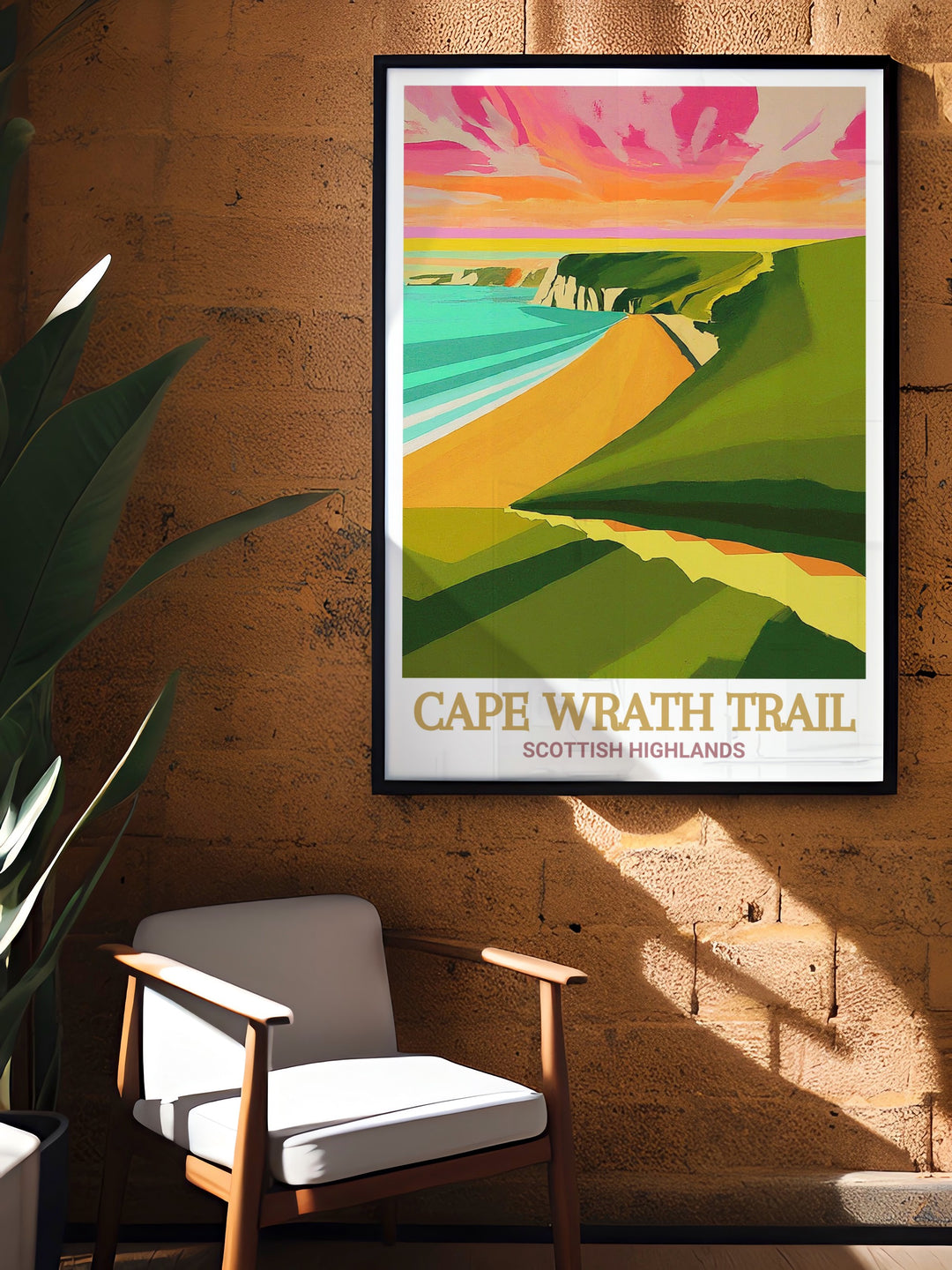 Cape Wrath Trail Canvas Art highlights the remote beauty of Scotlands most challenging long distance hiking trail. From the coastal cliffs to the expansive Highlands, this canvas art is perfect for adventurers and nature lovers.