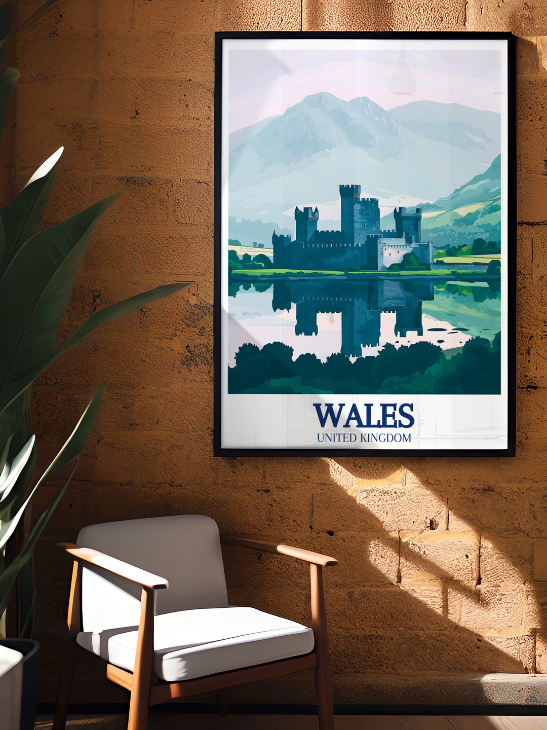 Our Llansteffan Castle wall art and Caernarfon Castle Menai Strait artwork bring the beauty of Wales into your home ideal for those who appreciate fine art