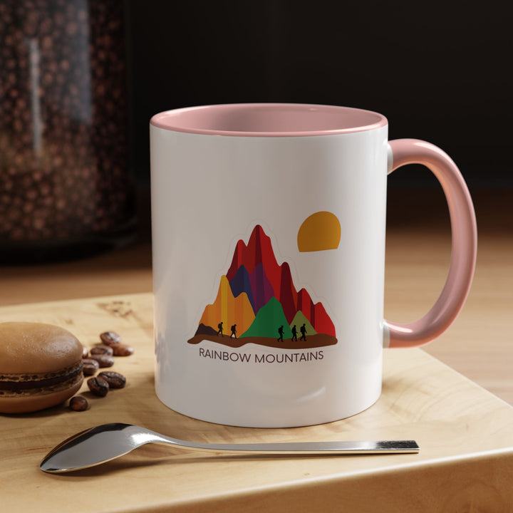 This Rainbow Mountains mug combines artistic beauty with practical functionality. Featuring detailed artwork of the mountains’ scenic views and vibrant colors, it is made from high-quality ceramic, dishwasher safe, and perfect for coffee or tea lovers.