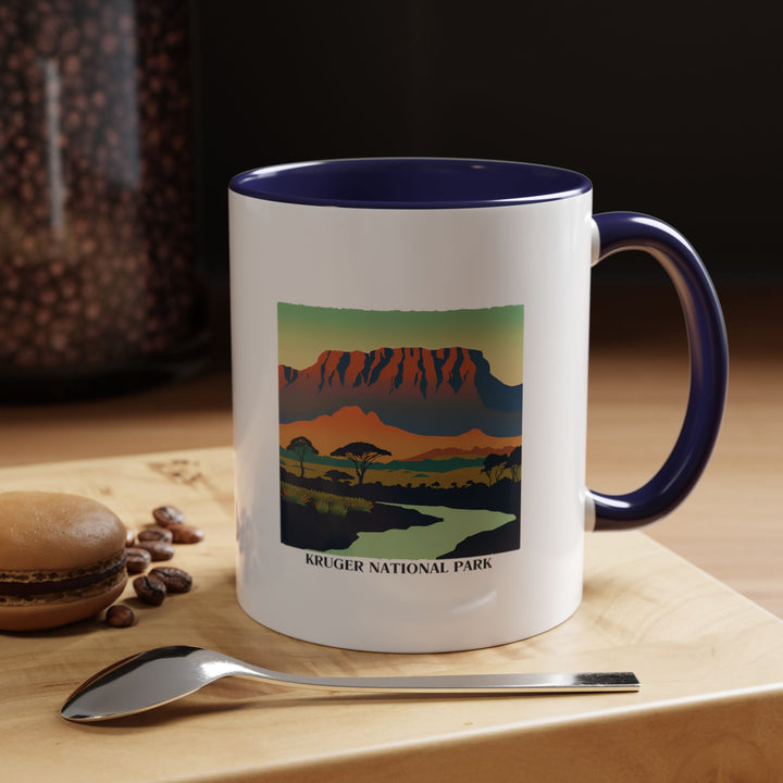 A beautifully designed Kruger National Park mug showcasing South Africa’s wildlife. Perfect for coffee lovers, it features vibrant artwork inspired by the park’s rich nature and animals. Durable and dishwasher-safe, it’s a perfect gift for wildlife enthusiasts.