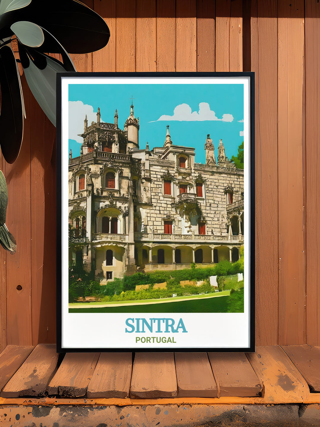 Celebrate the mystical charm of Quinta da Regaleira with this detailed travel poster. The artwork showcases the estates unique architecture and magical surroundings, making it a perfect gift for anyone who loves Portugals rich cultural heritage.