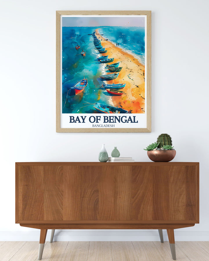 Captivating Buriganga river Dhaka Bay of Bengal photo art showcasing the vibrant culture and scenic beauty of Bangladesh a perfect addition to your wall art collection