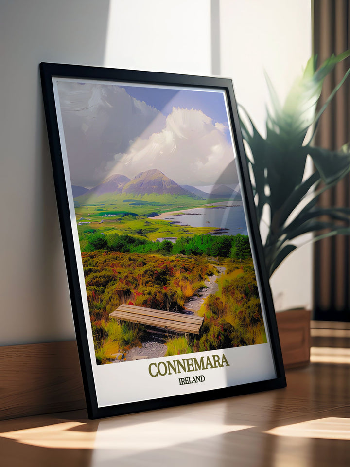 Experience the breathtaking landscapes of Connemara National Park in County Galway, Ireland, where majestic mountains, serene lakes, and verdant valleys create a stunning natural paradise perfect for hiking, photography, and wildlife watching.
