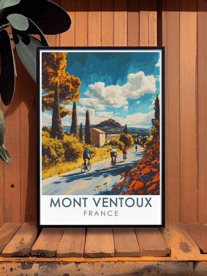 Bedoin Village stunning prints and elegant home decor capturing the beauty of Provence France and Mont Ventoux