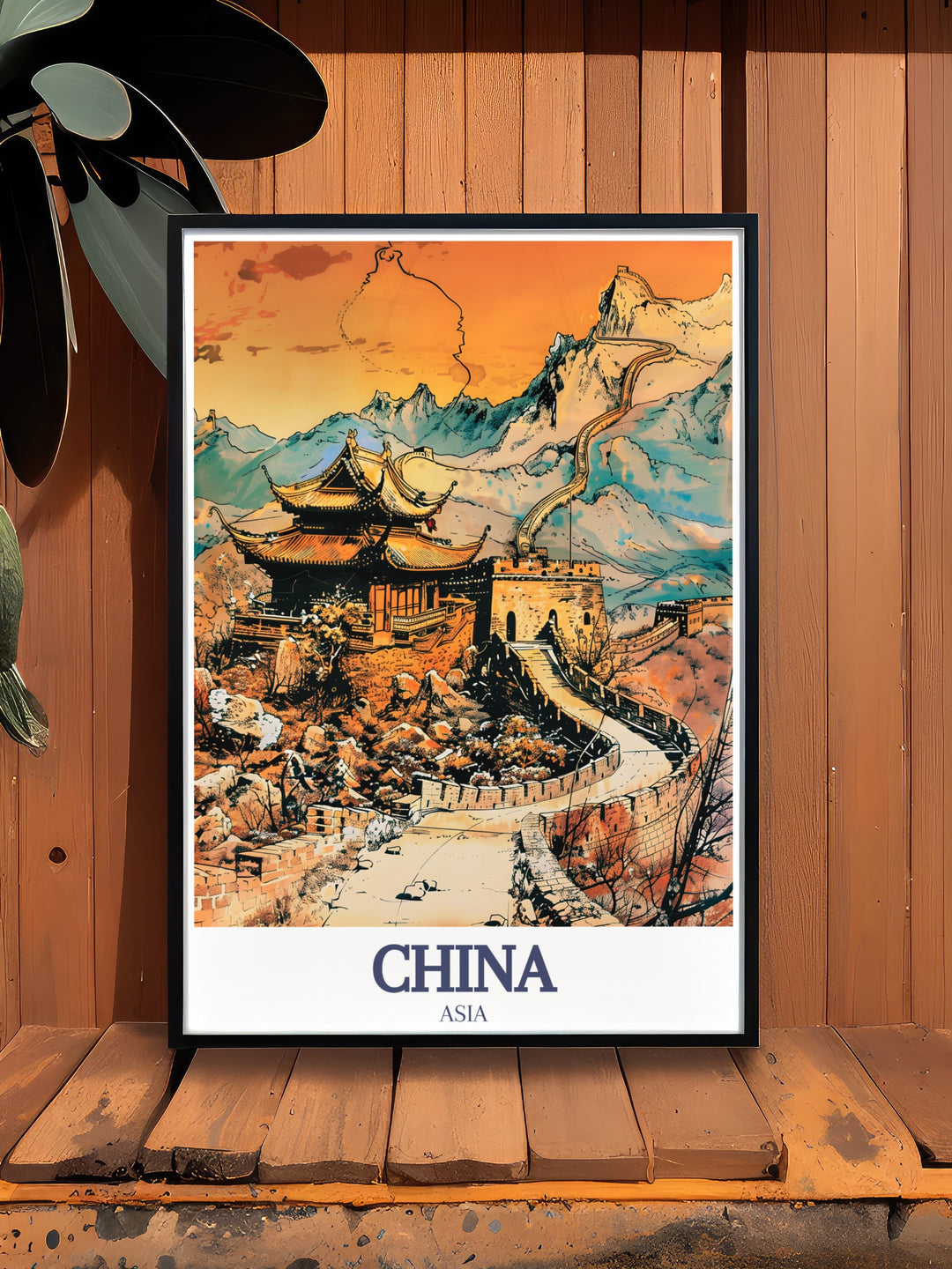 Featuring the Great Walls impressive structure set against the natural beauty of Huairou District, this China canvas art is a perfect representation of Chinas historical and architectural wonders. Its clean lines and vivid colors make it a striking addition to your decor or an unforgettable gift for any occasion.