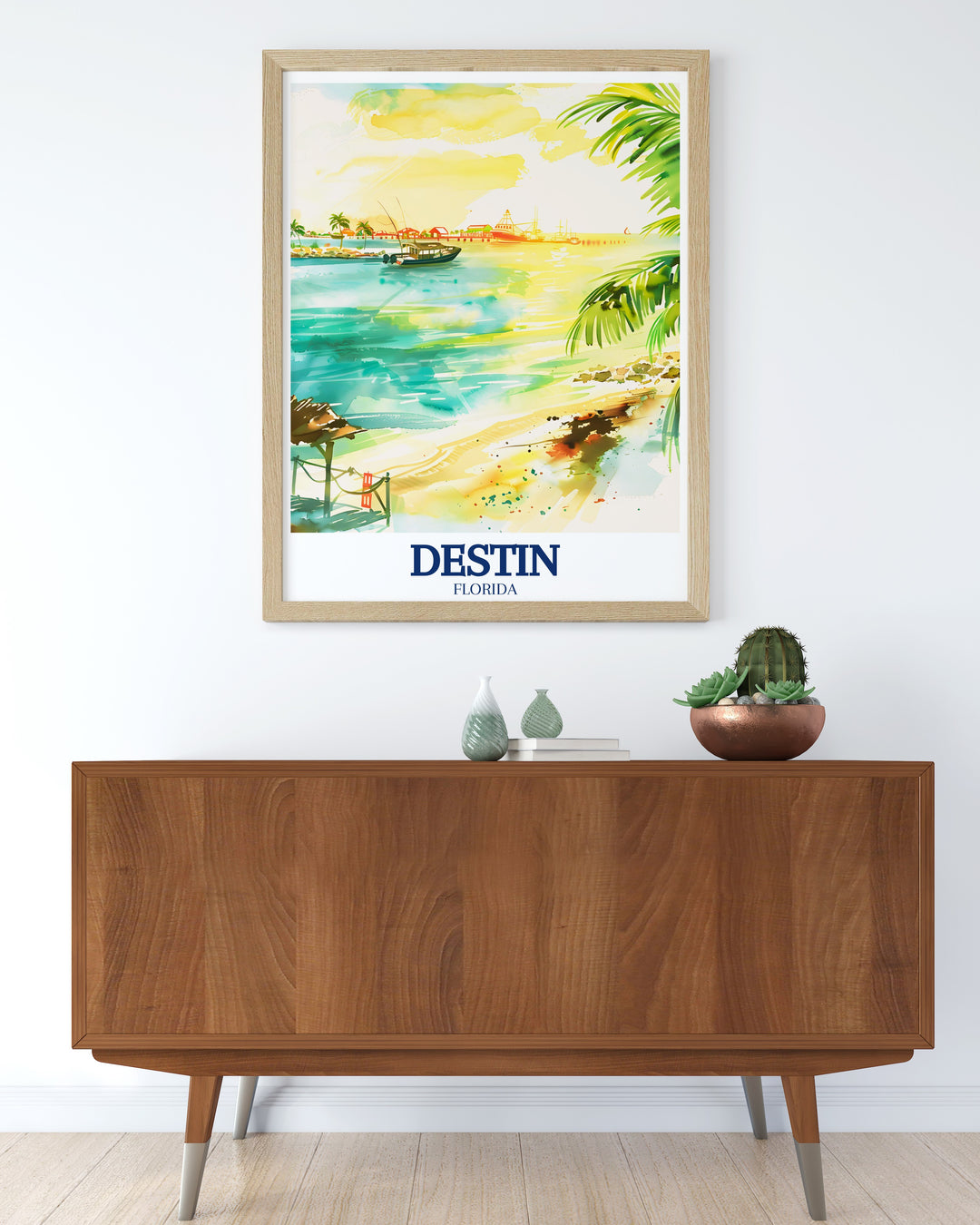 Crab Island Print captures the unique beauty of Destins shallow waters and the scenic charm of Destin Harbor. This framed art is ideal for anyone who loves the beach and wants to celebrate the natural beauty of Floridas Gulf Coast.