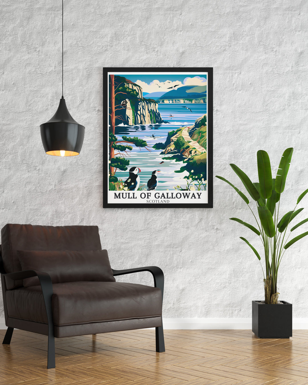 Mull of Galloway Poster Print captures the breathtaking views from Scotlands southernmost point, where the cliffs meet the expansive Irish Sea. This artwork is perfect for those who appreciate the rugged beauty of Scotlands coastlines and the adventure they inspire.